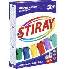 Стиральный порошок STIRAY 350г Карт/п (30/кор) (910)