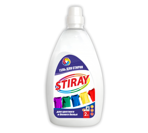 Гель для стирки STIRAY 2л фл. (8/кор) (914)