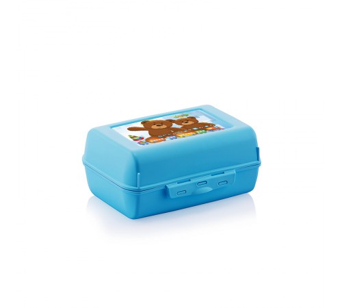 Контейнер  для  сэндвича  - голубой арт 30621 (24  шт)