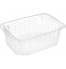 Многофункциональная корзина Стакер 12л Прозрачная (24)шт