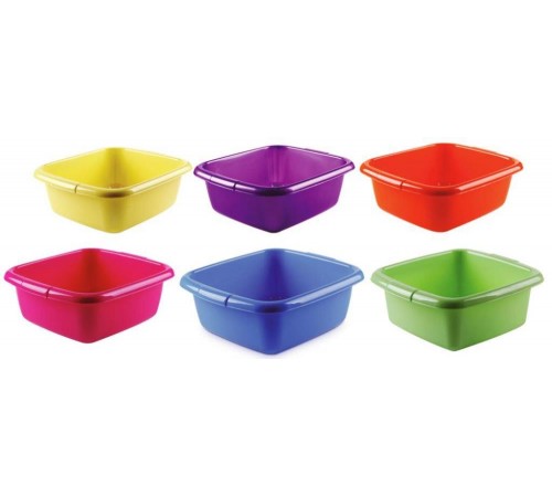 Таз Ионджа 7л разноцветный MIX арт.10112 (уп 72шт)