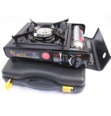 Печка-чемодан газовая горелка КЕРАМИЧЕСКАЯ "ПИКНИК" с переходником №501