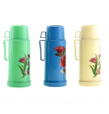 Термос 0,45  GB-8535  пластик корпус и пласт кружка №1088