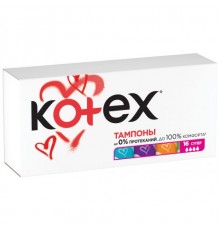 KOTEX тампоны 16+8 шт супер 4572 (12/уп)