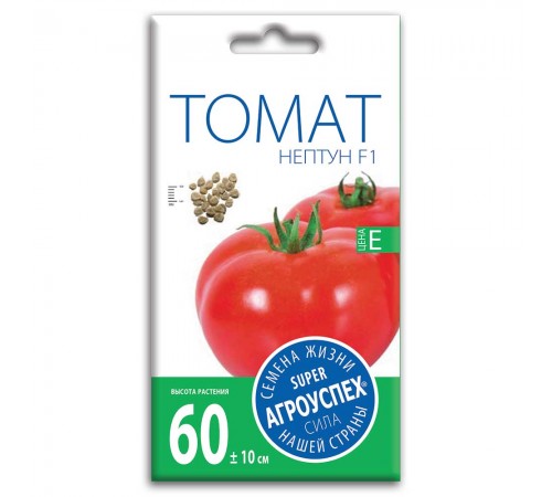 Томат Нептун F1, семена Агроуспех 0,1г (300) арт. 23223 (10/уп)