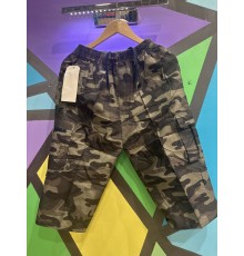 Шорты мужские камуфляж арт. В05 темно-зеленый рр L-3XL (12/уп)