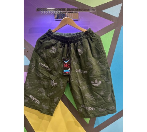 Шорты мужские арт. XTX Adidas оливковый  рр 48-56  (5/уп)