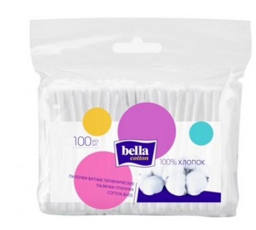 Bella cotton Ватные палочки 100шт (п/эт)