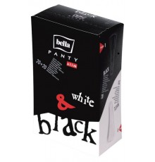 Bella Panty Slim Black&White Прокладки ежедневные супертонкие 40шт  *12