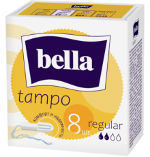 Bella Tampo Regular Тампоны без аппликатора 8шт  *40
