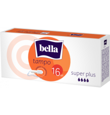 BELLA Tampo Super plus Тампоны без аппликатора 16шт
