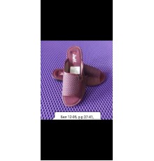 Тапочки женские домашние полиуретан 36-41 арт Бел-12-05  (6пар/уп)