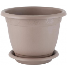 Горшок /цв. InGreen Aphrodite D 210 mm, 2,9л с подст. №4, франц. платан арт. IG420411105 в кор.40шт