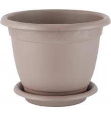 Горшок /цв. InGreen Aphrodite D 430 mm, 25,8л с подст. №8, франц. платан арт. IG420811105 в кор.5шт