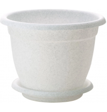 Горшок /цв. Борнео D 190 mm, 2,1л с подст. №3 мраморный арт. ING42019FМР в кор.40шт