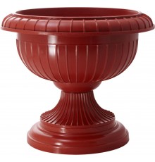 Вазон на ножке большой D 395мм/9,5л терракотовый арт. ING1451FТР в кор.4шт