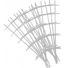 Опора для комнатных растений прозрачная цвета микс арт. ING5301МИКС в кор.45шт