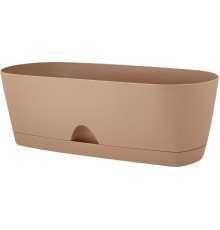 Балконный ящик InGreen Amsterdam, 40см\0.37л мол. шоколад арт. IG620510047 в кор.12шт