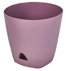 Горшок /цв.  D 140 мм/1,35л с прикорн.пол. Морозная слива арт. ING6199МС в кор.10шт