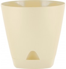 Горшок /цв. D 140мм с прикорн.пол. 1,35л Сливочный арт. ING6199СЛ в кор.10шт