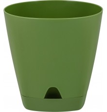 Горшок /цв. D 170 mm/2,5l с прикорн.пол. оливковый арт. ING6200ОЛ в кор.12шт