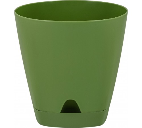 Горшок /цв. D 170 mm/2,5l с прикорн.пол. оливковый арт. ING6200ОЛ в кор.12шт