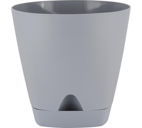 Горшок /цв. InGreen D200мм 4л с прикорн.пол. Утр. туман арт. IG620110025 в кор.6шт