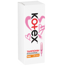 KOTEX тампоны Нормал с апликатором 8шт (8/уп)