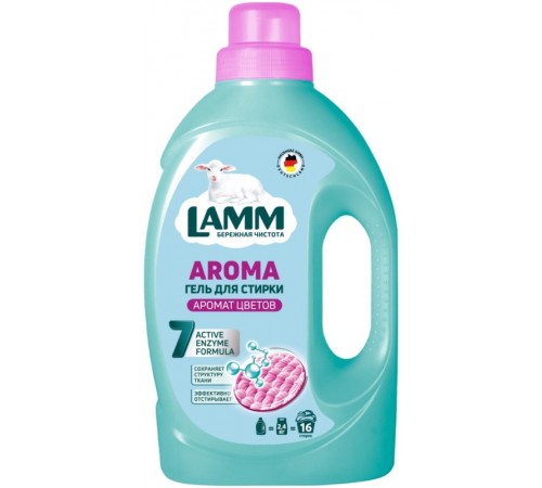 Lamm Жидкое средство для стирки Aroma гель 1,04л  *8
