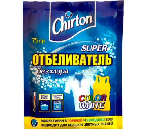 Chirton Отбеливатель Супер Белизна порошок 75г
