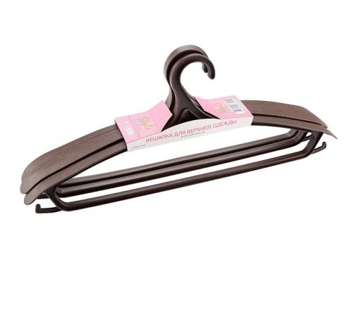 Вешалка для верхней одежды (60 шт)MIX арт.05205 3шт