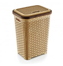 Корзина для белья Плетеная 45л беж (8) шт арт.05006