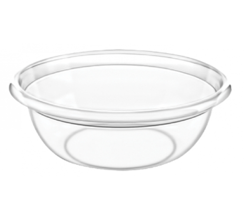 Таз круглый прозрачный 6л (уп 100шт) арт.10310
