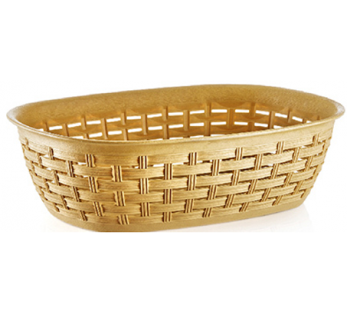 Хлебница плетеная 3 лт бежев (48) шт арт.05206