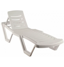 Шезлонг Элластик (белый) 1870/635/320мм ЭП 013501