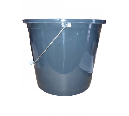 Ведро круглое 15л антрацит (уп1шт) арт. 09004