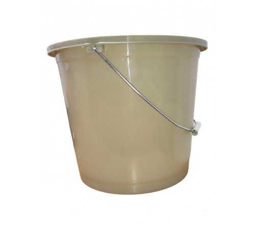 Ведро круглое 15л песочный (уп1шт) арт. 09004