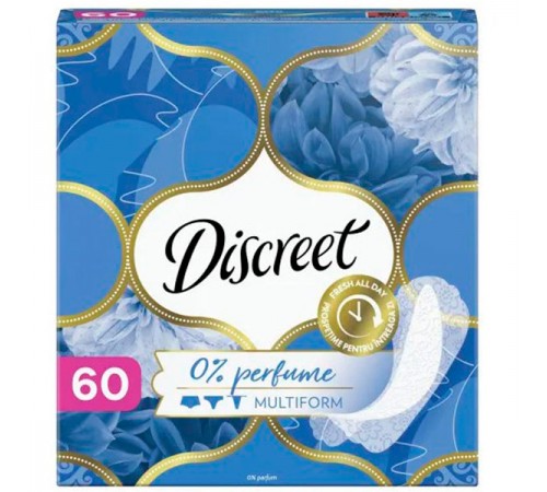 Прокладки Discreet ежедневные Air Trio 60шт 60шт *8*  // 1360