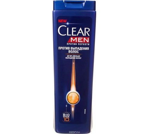 Шампунь CLEAR MEN 200мл Защита от выпадения *6*12*